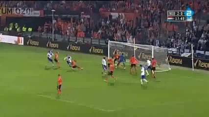 Holland Vs Finland 2 - 1 - All Goals & Match Highlights - September 7 2010 - Euro 2012 Qualifier - H 