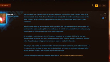 Pvp Season 10 Ending Soon! 4.3 On It's Way (world of Warcraft Pvp Discussion)