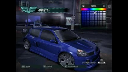 Nfs - Carbon Renault Clio V6 Sport Tunning!