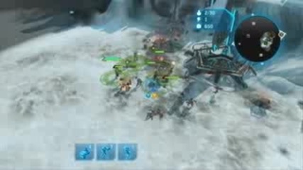 Halo Wars Demo: Unsc skirmish 1/4