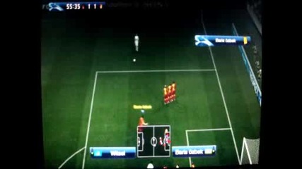 Pes 2009 Champions L. Galatasaray 2 - 1 Standart Liege 5. match