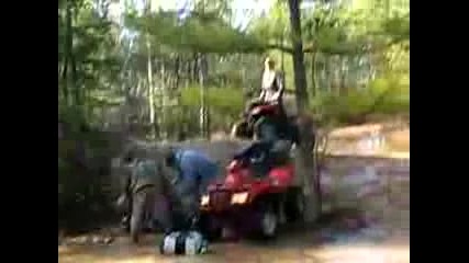 Idiot crasht Atv Video - Michi - Player