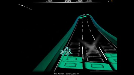 Dubstep ›› Audiosurf Gameplay ‹‹ Flux Pavilion - Standing on a Hill