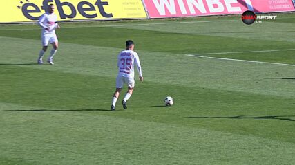 Goal by CSKA 1948 Sofia