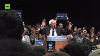 Sanders supporters rally in San Diego