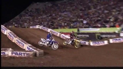Мотокрос...chad Reed vs. James Stewart - Epic Battle