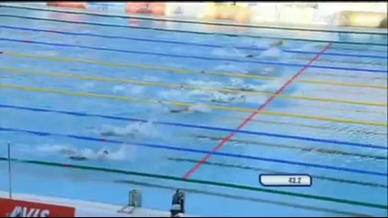 Michael Phelps - 100m Butterfly Roma 2009 Final (hq) 