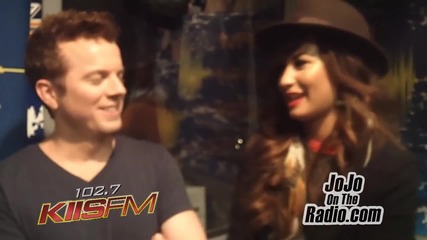 Demi Lovato and Jojo Wright Talk About Skyscraper