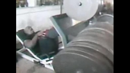 !!! !!! Рони Колман Помпи крак с 950 кг 
