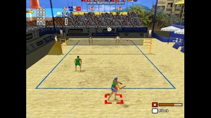 играта плажен волейбол - етап 2 - бразилия и аржентина