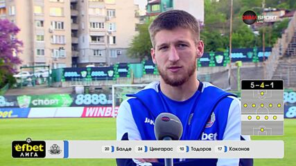 Борис Димитров преди Локомотив София - Монтана
