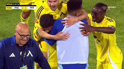Levski Sofia with a Spectacular Goal vs. Ludogorets Razgrad PFK