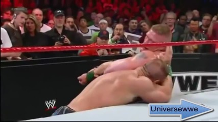 Wwe Jonh Cena Vs Brock Lesnar Highlights