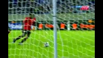 Funny moment in Africa Cup 2010 - Goalie Rafael makes a spectacular salto. 