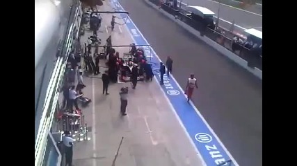 Ужасен инцидент F1 Monza Racing Team 