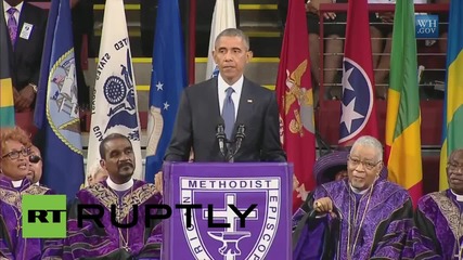 USA: Obama honours Charleston shooting victims