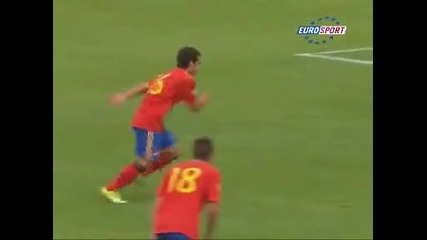 Перфектно изпълнение на дузпа ( Spain vs Italy U19 ) 