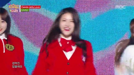 Lovelyz - Candy Jelly Love @ 141220 Mbc Music Core