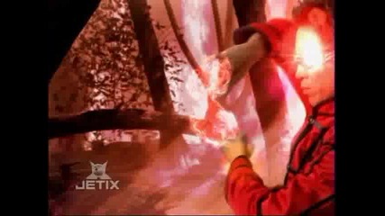 Power Rangers Jungle Fury - Red Ranger morph 2 