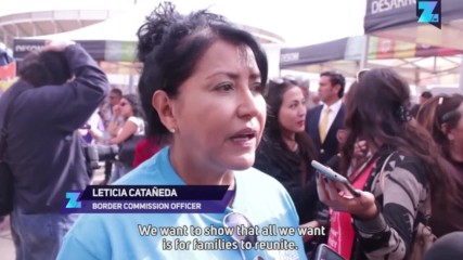 Отворена граница между Мексико и САЩ събира семейства