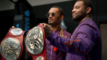 Street Profits pose with their new Tag Titles: WWE.com Exclusive, March 2, 2020