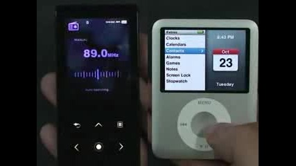 Ipod Nano Vs Samsung Yp - T10 Кой Е По - Добър
