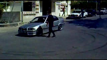 bmw burnout