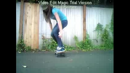 skating girl