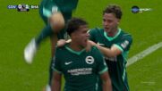 Goal by Brighton and Hove Albion