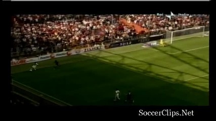 25.04.2010 Дженоа 1 - 2 Лацио гол на Флокари 