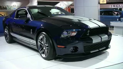 2010 Shelby Gt 500 in Hd. Detroit Auto Show. 