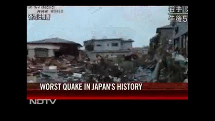 Tsunami devastates Japan (news 13.03.2011) 