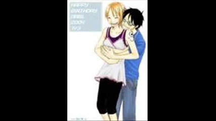 nami und luffy 