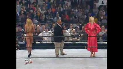 Judgment Day 2003 - Torrie Willson vs Sable ( Bikini Contest)