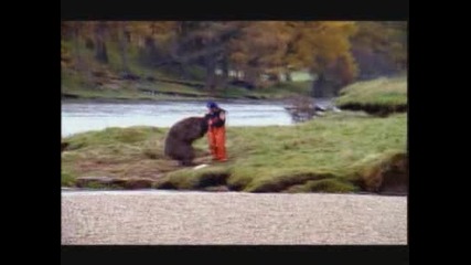 Ето каде е слабото място на една мечка - реклама на John West Salmon 