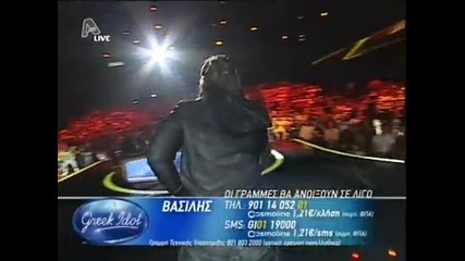 Vasilis » Greek Idol Live E2 [mono to Tragoudi] Alpha Tv (03 - 05 - 2010)