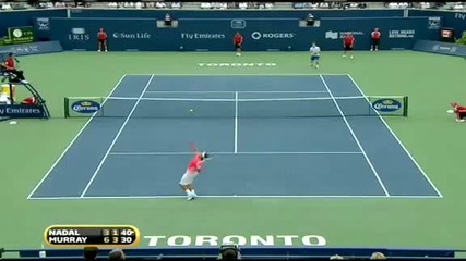 Rafael Nadal vs Andy Murray - Toronto 2010 
