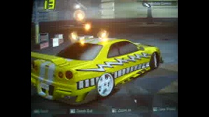 My Cars In Nfs Carbon Part2