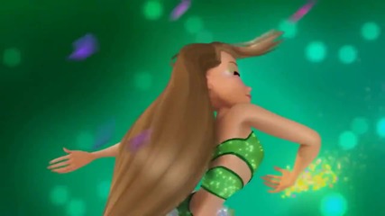 Winx Club : Flora Sirenix 3d! Official Transformation! Hd!