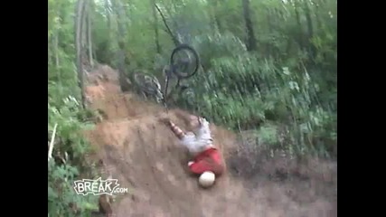 break - Dirt Ramp Bike Crash