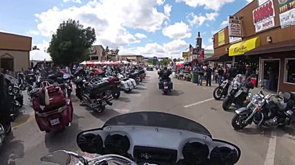 Sturgis Motorcycle Rally 2016 Сruisin Main Street