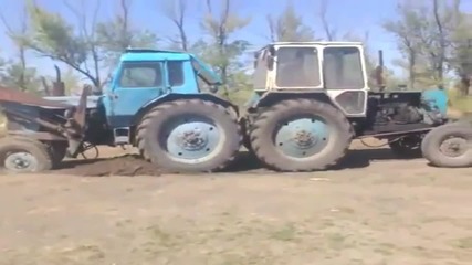 Трактор Мтз срещу Трактор Юмз