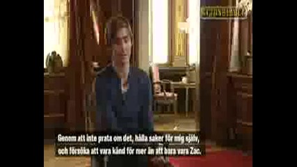 Interview With Zac Efron