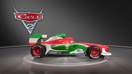 Cars 2 Francesco Bernoulli Showroom Turntable Official 