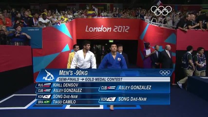 Олимпийски игри 2012 - Джудо Мъже до 90 кг Финал