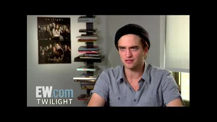 Twilight - Rob Pattinson Ew Interview Part 2