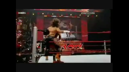 Wwe Raw Carlito vs Chris Masters ( Eve целува Chris Masters) 