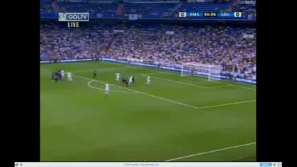 Реал Мадрид - Лду Кито 4:2 Пряк свободен на Кристиано Роналдо