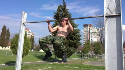 Тренировка на един български войник - част 2
