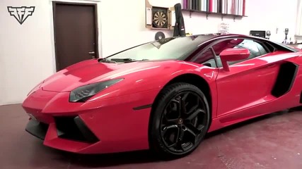 Lamborghini Aventador Gets Wrapped - Sweet Wrap